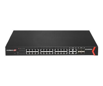 Switch Edimax 24p GS-5424PLC (24x10/100/1000Mbit 4xSFP Combo)